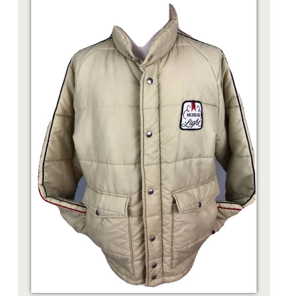 Original Vintage Michelob worker jacket - Picture 2 of 9